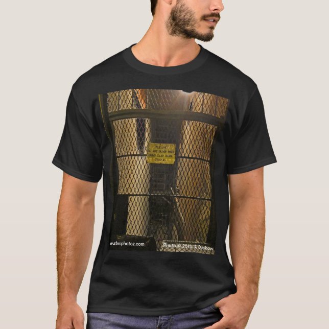 Please Do Not Dump - Image on Front T-Shirt (Front)