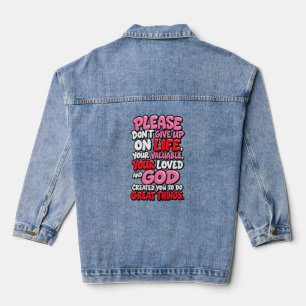 Please don’t give up denim jacket