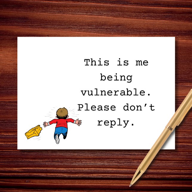 Please Don’t Reply To This Emotion Card (Creator Uploaded)