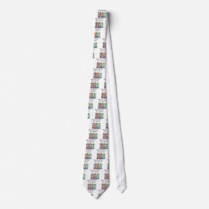 Please don't eat the crayons tie