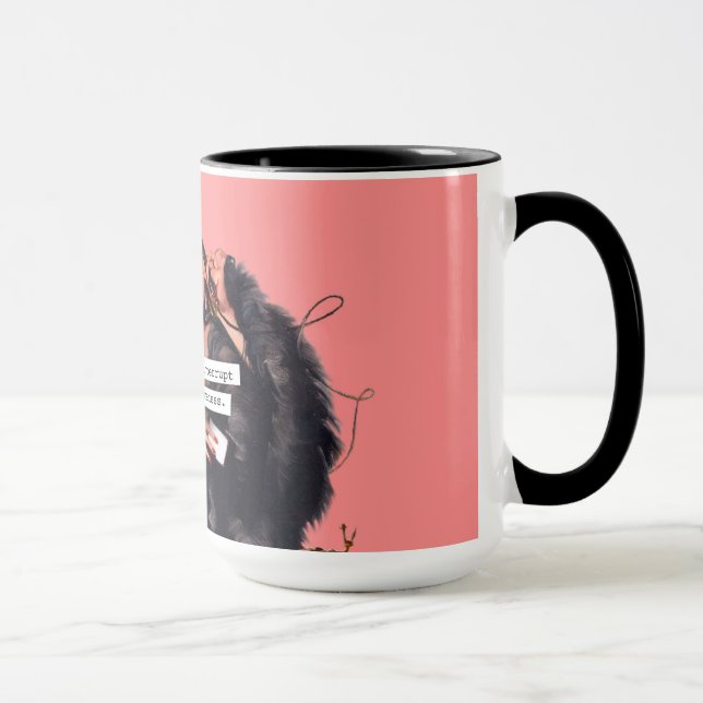 Please Don't Interrupt My Awesomeness Mug (Right)