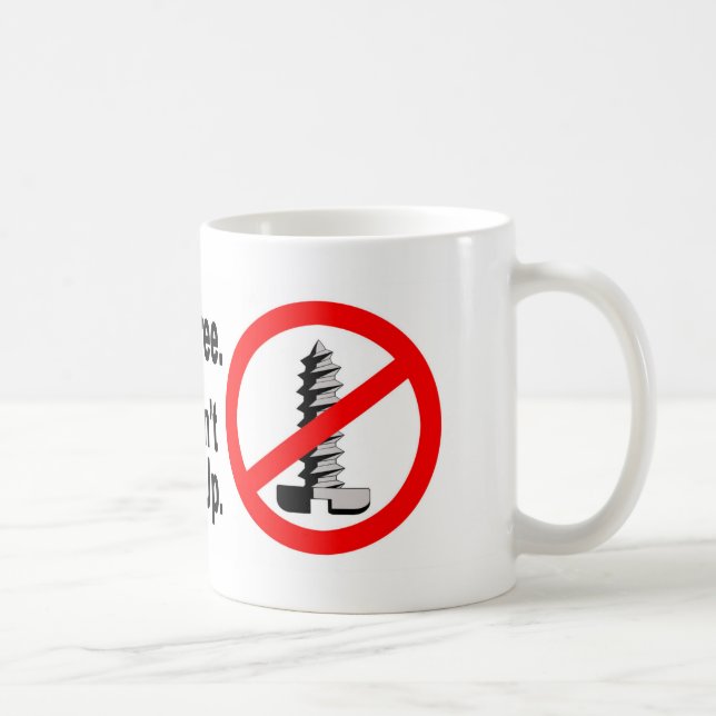Please Don't Screw Joshua Tree -2 Coffee Mug (Right)
