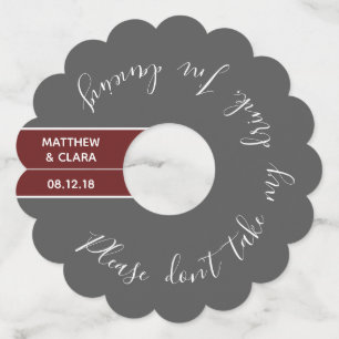 Please Don't Take My Drink I'm Dancing, Wine Tag