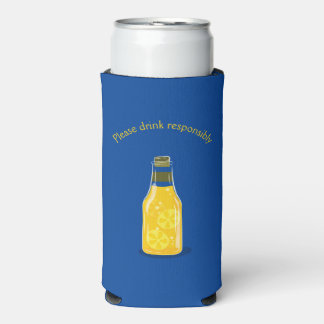 Please Drink Responsibly  Seltzer Can Cooler