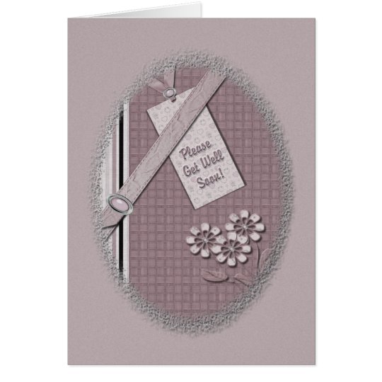 Please Get Well Soon Card