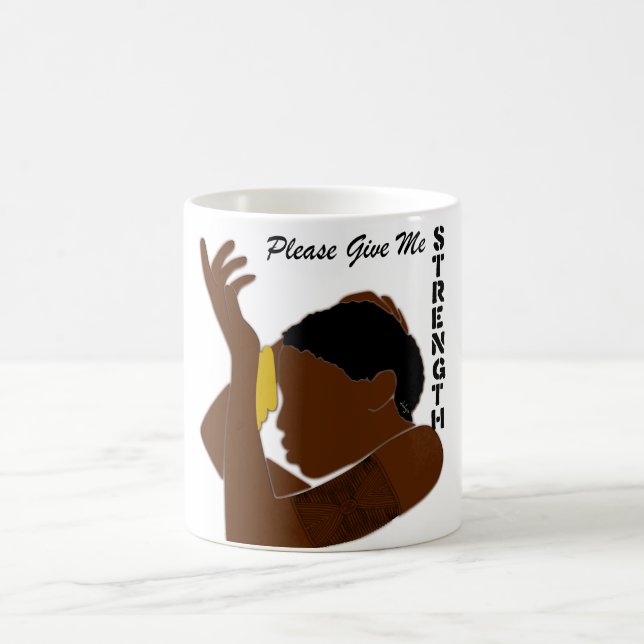 Please Give Me Strength Coffee Mug (Center)
