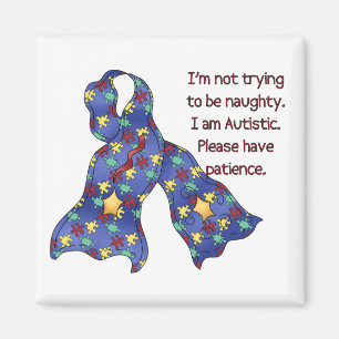 Please Have Patience Autism Awareness Magnet