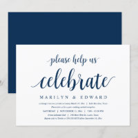 Please help us celebrate, Post Wedding Elopement I