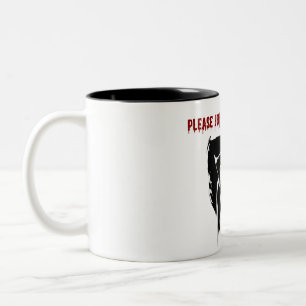 Please join me for dinner vampire Two-Tone coffee mug