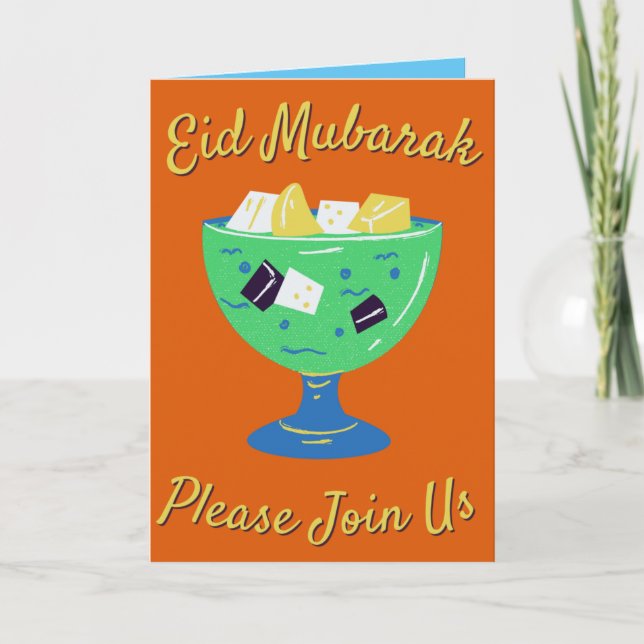 Please Join Us For Eid Greeting Card (Front)