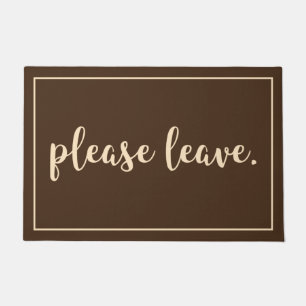 Please Leave Doormat