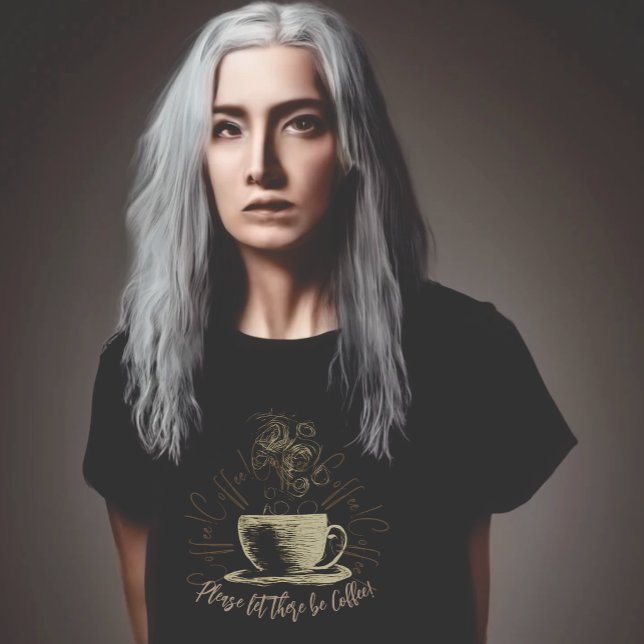 Please let there be Coffee! T-Shirt (Creator Uploaded)