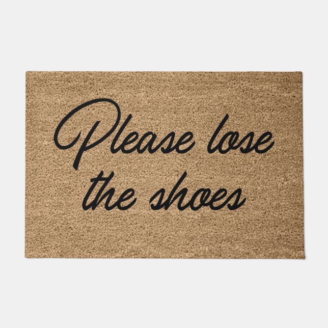 Please Lose The Shoes Doormat (Front)