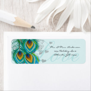 Please order my new design below Feather Address Return Address Label