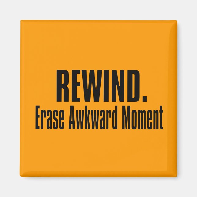 Please Push Rewind. Magnet (Front)