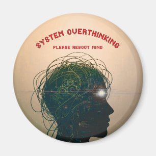Please Reboot Mind Digital Logic Magnet