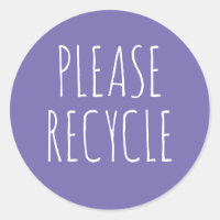 Please Recycle Reuse Save the Planet Green