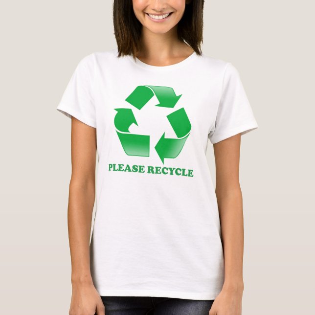 Please Recycle T-Shirt (Front)