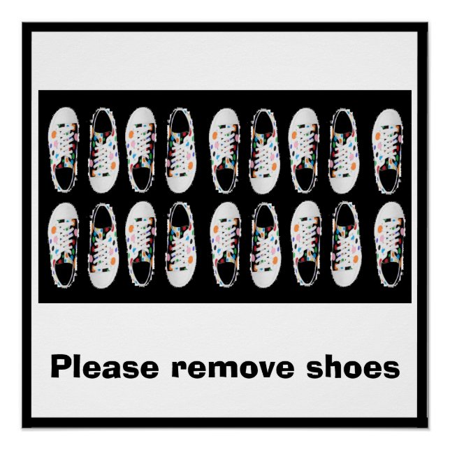 Please remove shoes poster by dalDesignNZ (Front)