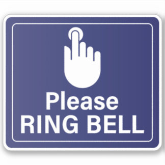Please Ring Doorbell Sign