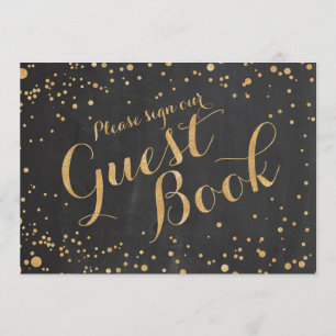 Please sign our guest book Wedding Sign, Invitation