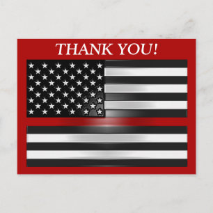 PLEASE SUPPORT OUR FIREFIGHTERS! POSTCARD