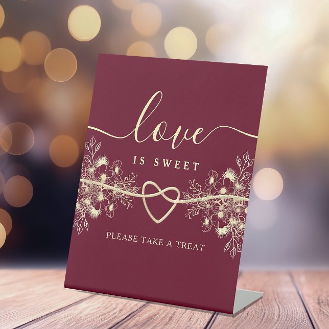 Please Take A Treat Wedding  Pedestal Sign (Creator Uploaded)