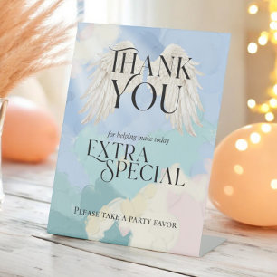 "Please Take One" Heaven Sent Party Favour Pedestal Sign