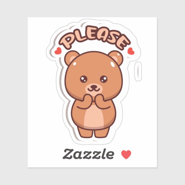 Please Teddy Bear (Sheet)