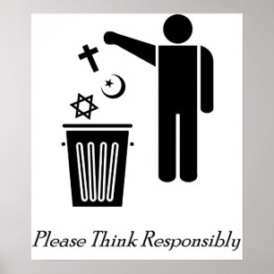 Please Think Responsibly Poster