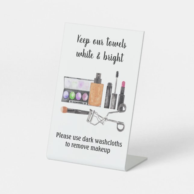 Please use Dark Washcloths STR rental Vacation Pedestal Sign (Front)