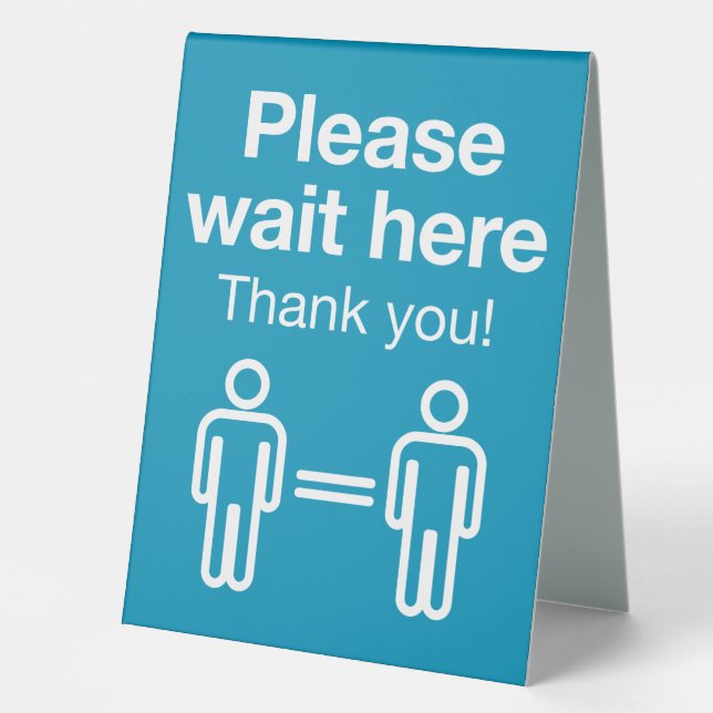 Please Wait Here (Front)