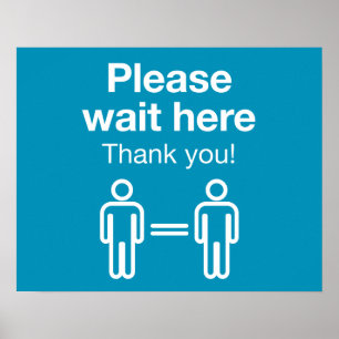 Please Wait Here Poster