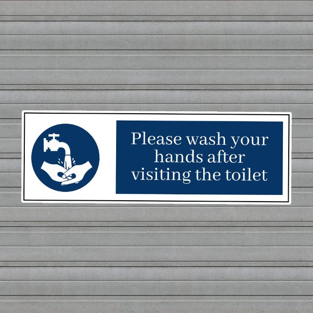 Please Wash Your Hands Toilet  (Creator Uploaded)