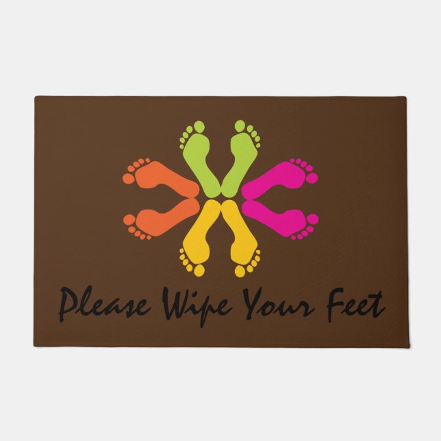 Please Wipe Your Feet Doormat (Front)