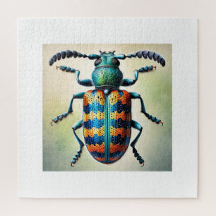 pleasing fungus beetle 190624IREF112 - Watercolor Jigsaw Puzzle