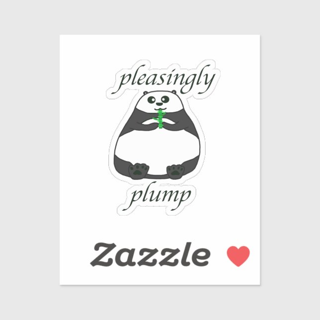 Pleasingly Plump Panda (Sheet)