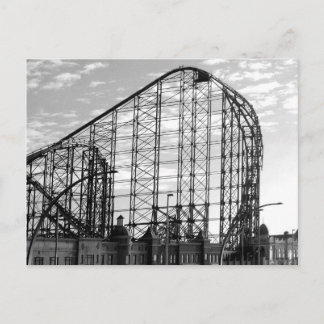 Pleasure Beach B/W Postcard