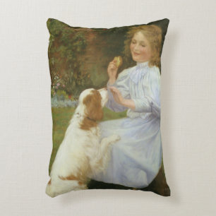 Pleasures of Hope by William Henry Gore Decorative Cushion