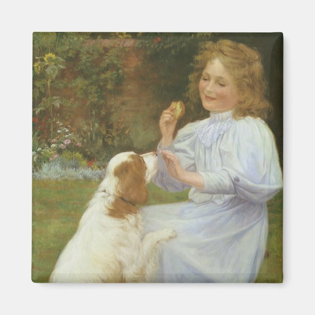 Pleasures of Hope by William Henry Gore Magnet (Front)