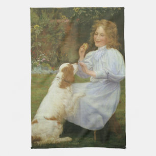 Pleasures of Hope by William Henry Gore Tea Towel