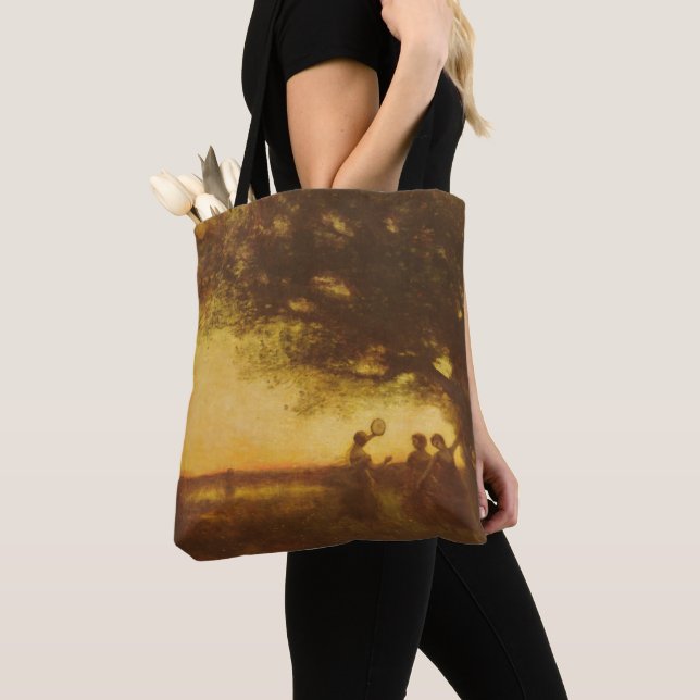 Pleasures of the Evening Tote Bag (Close Up)