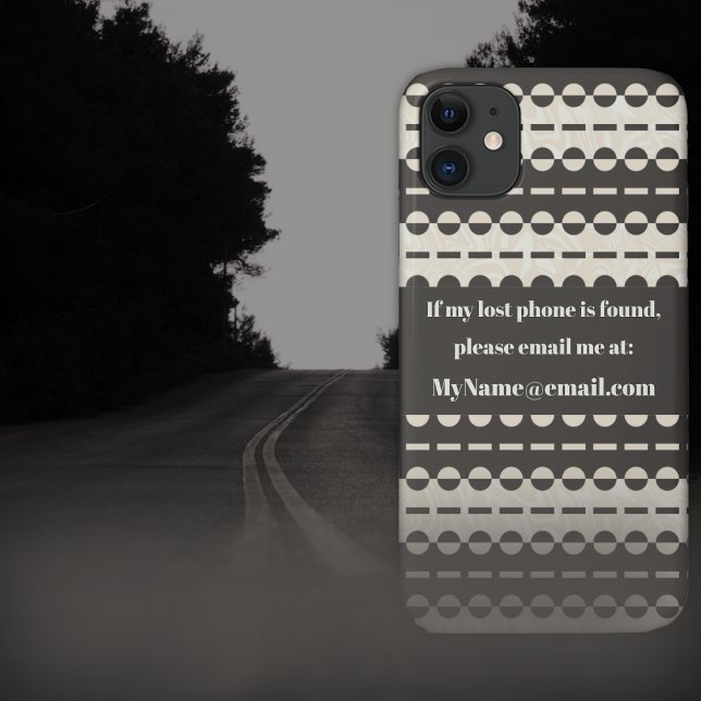 Pleated Stripes in Charcoal  Cream and Ivory Case-Mate iPhone Case (Creator Uploaded)