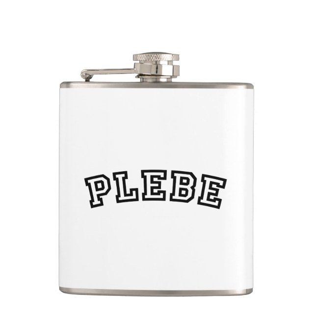 PLEBE HIP FLASK (Front)