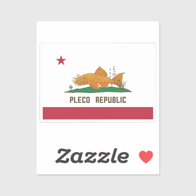 Pleco Republic Flag (Sheet)