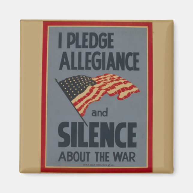 Pledge Allegiance - 1941 Magnet (Front)