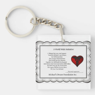 Pledge Keychain