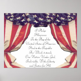 Pledge of Allegiance Poster