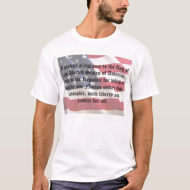 Pledge of Allegiance T-Shirt (Front)