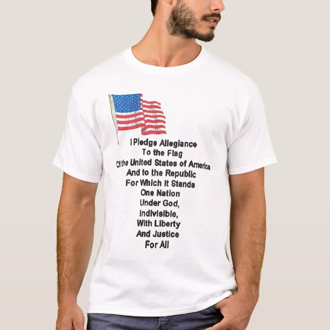 Pledge of Allegiance T-Shirt (Front)